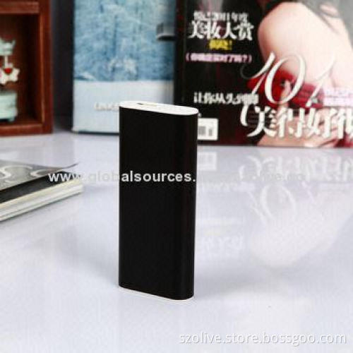Power Banks, Newest Fashionable Mixed Colors of Olive, 2,000mAh Battery Capacity